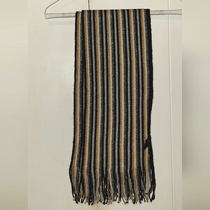 Black and Gold Scarf